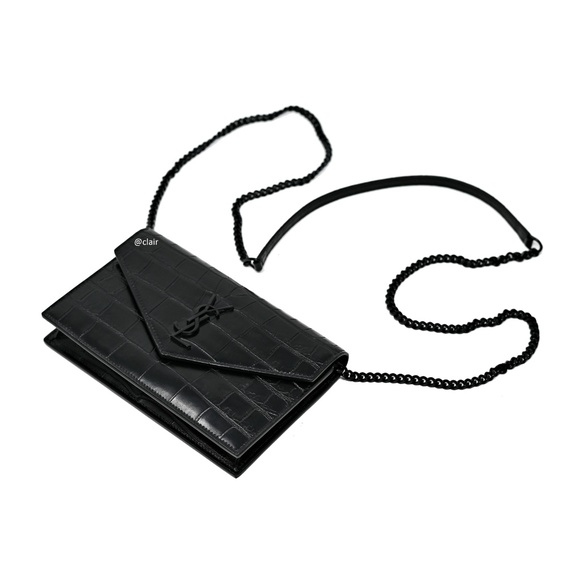 Saint Laurent Small Monogram Envelope Leather WOC - Picture 2 of 8